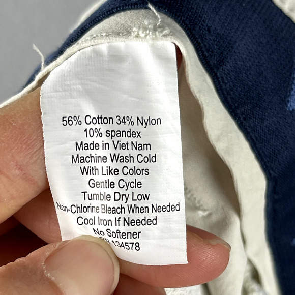 Vineyard Vines Performance Pant Mens 38x28 Ivory Chino Stretch Golf Activewear - Picture 12 of 15